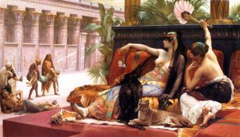 Alexandre Cabanel : Cleopatra Testing Poisons on Condemned Prisoners
